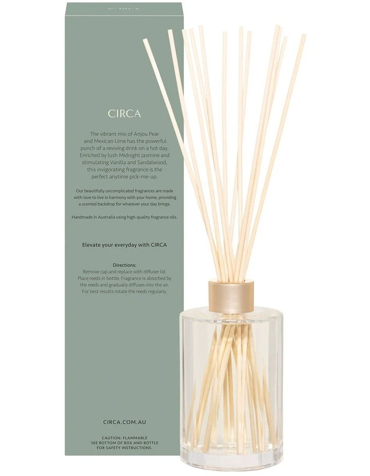 CIRCA Pear & Lime Fragrance Diffuser 250ml 2 CIRCA Pear & Lime Fragrance Diffuser 250ml - Image 2