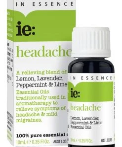 In Essence Headache Pure Essential Oil Blend 10ml