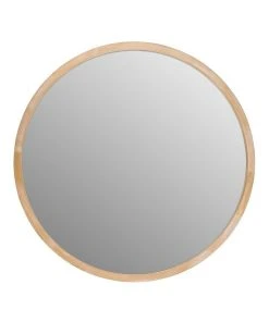 One Six Eight London Tina 95cm Light Solid Wood Mirror