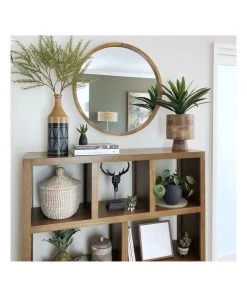 One Six Eight London Tina 95cm Dark Solid Wood Mirror -The Shine Nook Sales Store 858929410 4 720x928