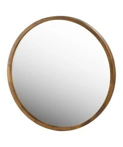 One Six Eight London Tina 95cm Dark Solid Wood Mirror -The Shine Nook Sales Store 858929410 5 720x928