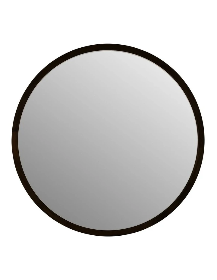 One Six Eight London Tina 60cm Black Solid Wood Mirror 1 One Six Eight London Tina 60cm Black Solid Wood Mirror