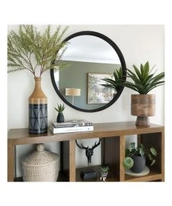 One Six Eight London Tina 60cm Black Solid Wood Mirror 5 One Six Eight London Tina 60cm Black Solid Wood Mirror -The Shine Nook Sales Store 858929770 3 720x928