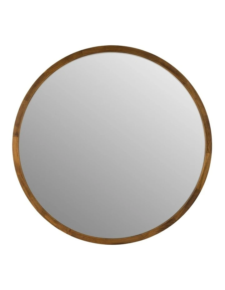 One Six Eight London Tina 60cm Dark Wood Solid Wood Mirror 1 One Six Eight London Tina 60cm Dark Wood Solid Wood Mirror