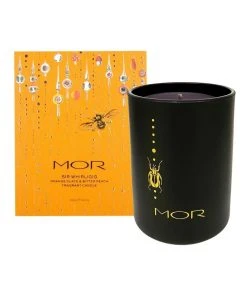 MOR Sir Whirligig Fragrant Candle - Orange Glace & Bitter Peach 250g