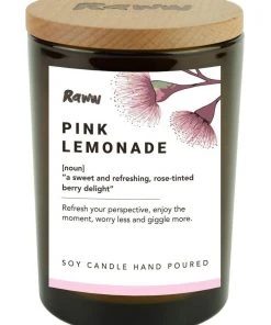 RAWW Candle-Pink Lemonade