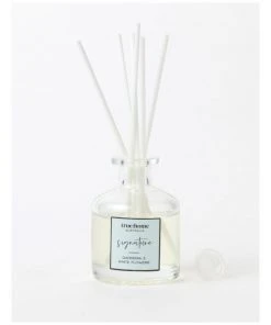 True Home Gardenia & White Flowers Petite Candle & Mini Diffuser -The Shine Nook Sales Store 860414950 3 720x928