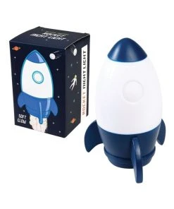 Rex London Space Age LED Rocket Night Light