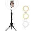 Sansai Dimmable 13W LED Ring Light Tripod Stand f/Photography Makeup Lighting Recording
