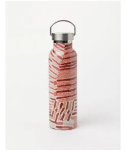 Warlukurlangu Artists x Vue Drink Bottle 600mL Mina Mina Jukurrpa (Mina Mina Dreaming) by Helen Nungarrayi Reed