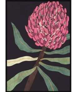 Cooper & Co Waratah Ready To Hang Canvas Wall Art 100x140cm