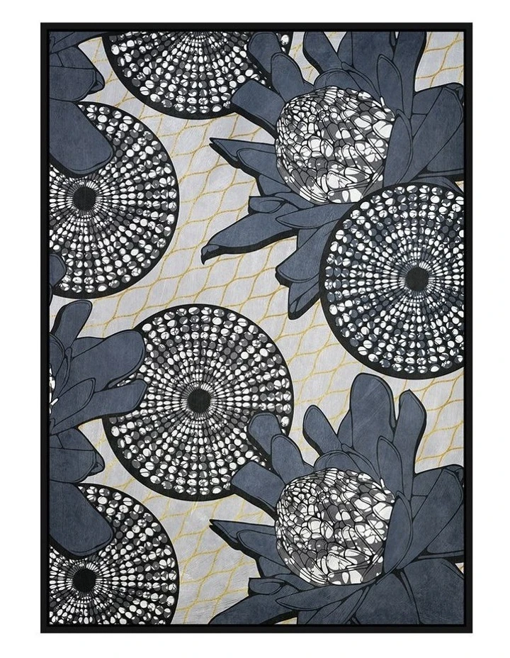 Cooper & Co Fenton With Foil Ready To Hang Canvas Wall Art 100x140cm 1 Cooper & Co Fenton With Foil Ready To Hang Canvas Wall Art 100x140cm