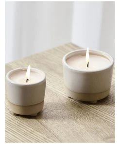 Australian House & Garden Rosseta Candle Small 5.5x5.5x5.5cm in Natural -The Shine Nook Sales Store 865784710 3 720x928