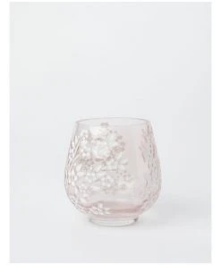 Heritage Anson Small Candle Holder 9.5cm in Pink