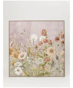 Heritage Field of Flowers 102.6x102.6cm Wall Art