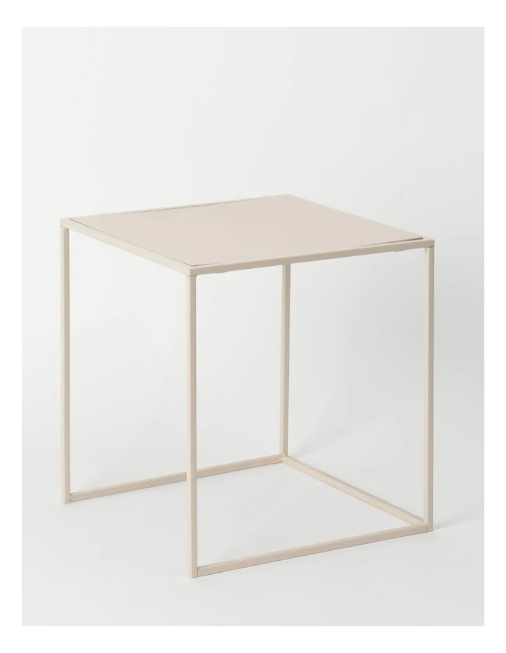 Vue Aere Metal Set of 2 Side Tables in Metailc 2 Vue Aere Metal Set of 2 Side Tables in Metailc - Image 2