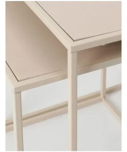 Vue Aere Metal Set of 2 Side Tables in Metailc 9 Vue Aere Metal Set of 2 Side Tables in Metailc -The Shine Nook Sales Store 865788310 5 720x928