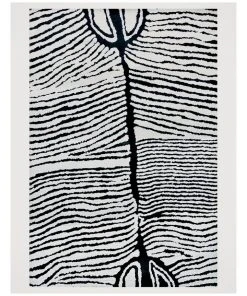 Warlukurlangu Artists x Vue Rug 230x160cm Mina Jukurrpa (Mina Mina Dreaming) Ngalyipi by Judy Napangardi Watson