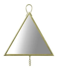 Milkshake Moon Mirror Hanging Plaque in Gold/Clear -The Shine Nook Sales Store 865789750 3 720x928