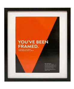 Vue Black Photo Frame 40x50cm/A3