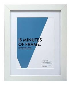 Vue White Photo Frame 20x25/15x20cm