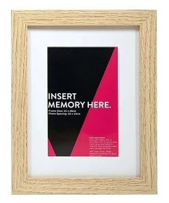 Vue Natural Photo Frame 15x20/10x15cm