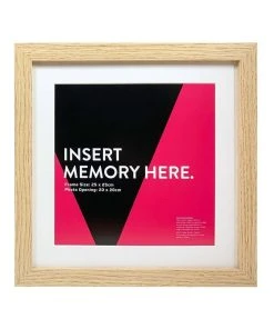 Vue Natural Photo Frame 25x25/20x20cm