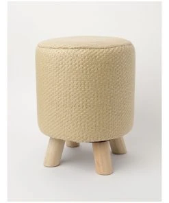 Australian House & Garden Sanderson Stool 28x28x36cm in Natural