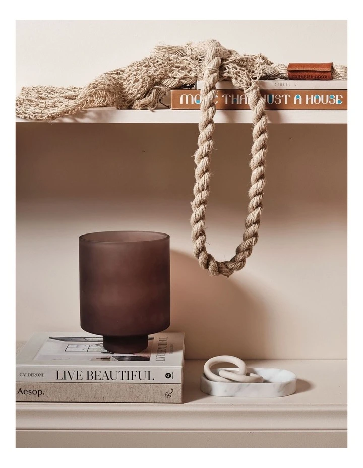 Linen House Romano Vase 20cm In Olive 3 Linen House Romano Vase 20cm In Olive - Image 3