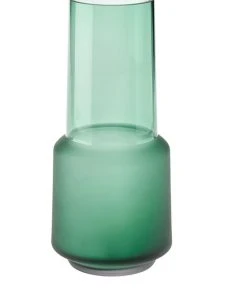 Linen House Draper Vase 28cm In Jade
