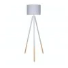 Sarantino Nordic Minimalist Accent Light Tripod Floor Lamp Grey