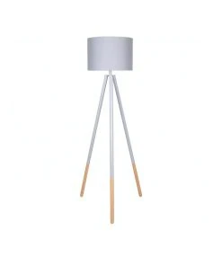 Sarantino Nordic Minimalist Accent Light Tripod Floor Lamp Grey