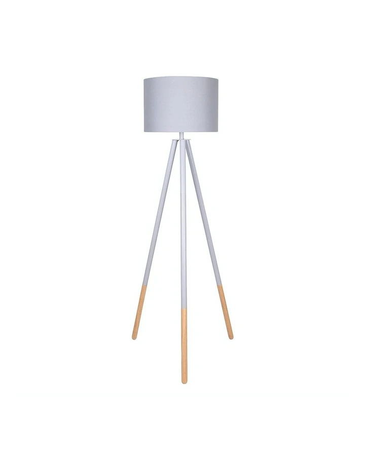 Sarantino Nordic Minimalist Accent Light Tripod Floor Lamp Grey 1 Sarantino Nordic Minimalist Accent Light Tripod Floor Lamp Grey