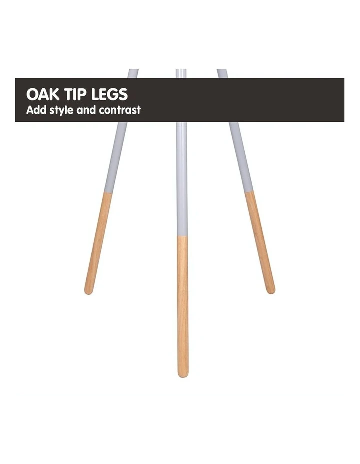 Sarantino Nordic Minimalist Accent Light Tripod Floor Lamp Grey 4 Sarantino Nordic Minimalist Accent Light Tripod Floor Lamp Grey - Image 4