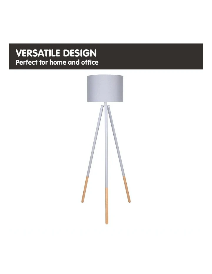 Sarantino Nordic Minimalist Accent Light Tripod Floor Lamp Grey 5 Sarantino Nordic Minimalist Accent Light Tripod Floor Lamp Grey - Image 5
