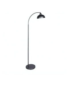 Sarantino Chic Industrial Adjustable Angle Floor Lamp Dark Grey