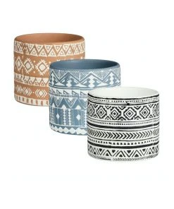 Cooper & Co. Set of 3 Kinsfolk Terracotta Pots