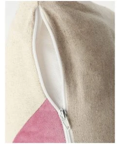 Vue Splice Velvet Breakfast Cushion in Pink Clay -The Shine Nook Sales Store 870429070 4 720x928