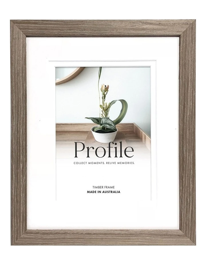 Profile Deluxe Frame 12x16/8x12 In Stone Ash 1 Profile Deluxe Frame 12x16/8x12 In Stone Ash