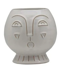 Madras Link Picasso Face Planter 14.8x14.8cm White
