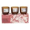 Salt&Pepper Evolou Candle Set Fresh 52g S/3 In Amber
