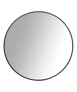 Cooper & Co Bellevue Round Wall Mirror 60cm Black