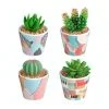 Cooper & Co Pop Artificial Gardens Pots Set Of 4