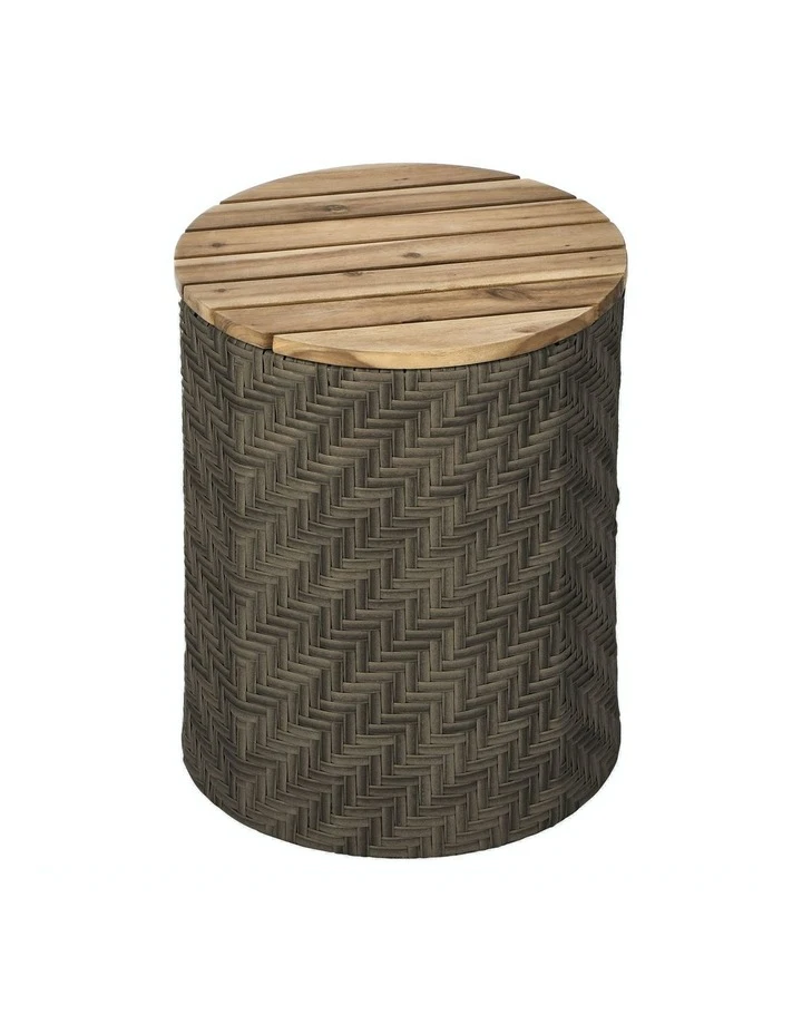 Cooper & Co Giro Storage Stool Black 1 Cooper & Co Giro Storage Stool Black