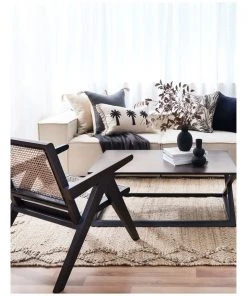 Madras Link Bermuda Palm Linen Cushion 40x60cm