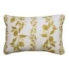 Madras Link Amari Linen Cushion Amber/Off White
