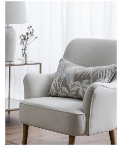 Madras Link Tahiti White/Linen Cushion