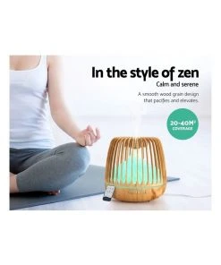 Devanti 4-In-1 Essential Oil Aroma Diffuser 500ml -The Shine Nook Sales Store 888182020 5 720x928