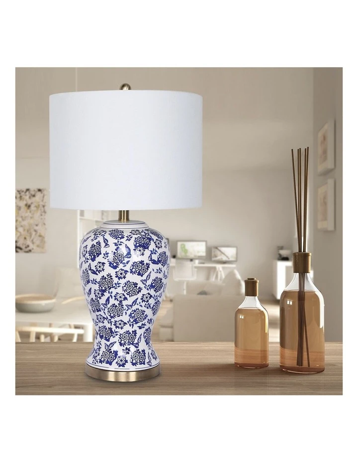 Sarantino Ceramic Table Lamp Multi 7 Sarantino Ceramic Table Lamp Multi - Image 7