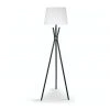 Sarantino Tripod Floor Lamp Black